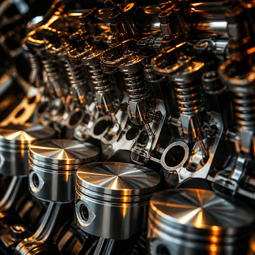 Clean, polished engine internals after using Optimate